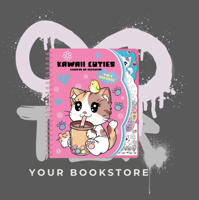 Kawaii Cuties - Kleuren & Stickeren