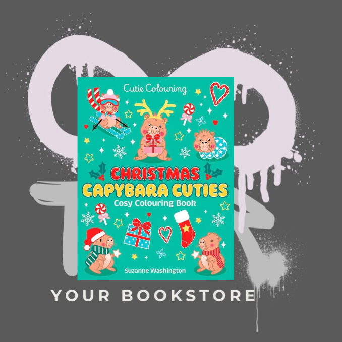 Christmas Capybara Cuties - Kleurboek