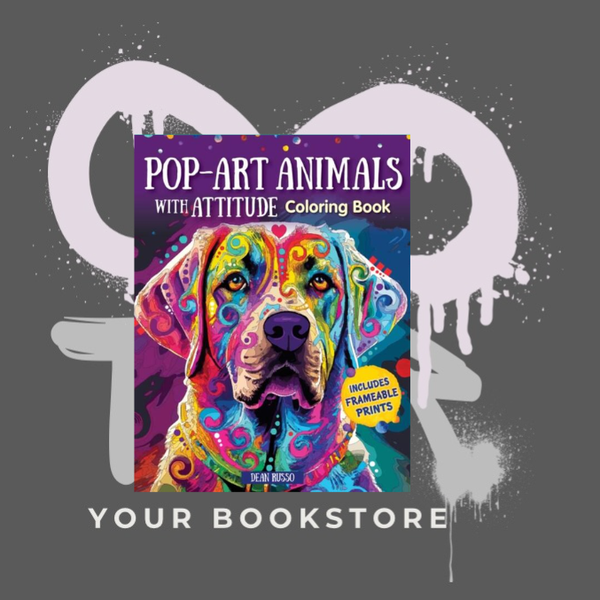 Pop Art Animals - Kleurboek