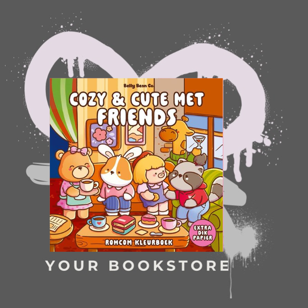 Cozy Colouring - Cozy & Cute met Friends - Belly Bean Co.