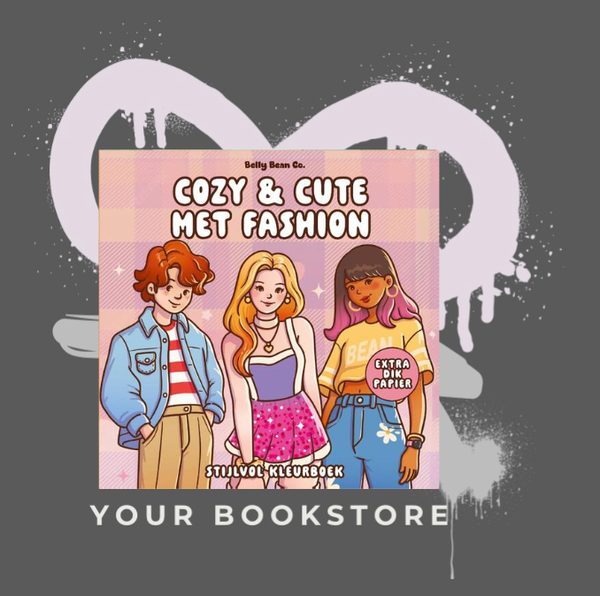 Cozy Colouring - Cozy & Cute met Fashion - Belly Bean Co.