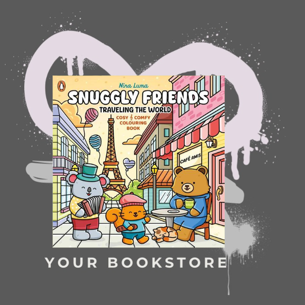 Cozy Colouring - Snuggly Friends - Traveling the World