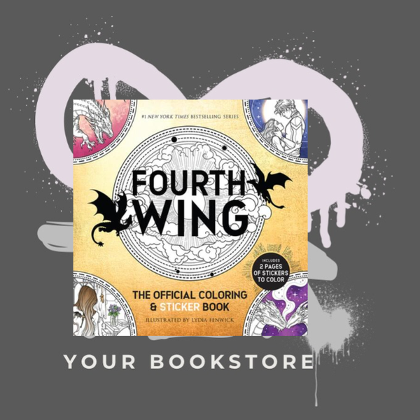 Fourth Wing: The Official Coloring & Sticker Book