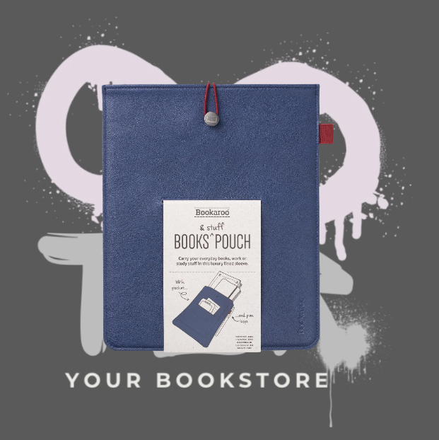 Bookaroo Books & Stuff Pouch - Navy