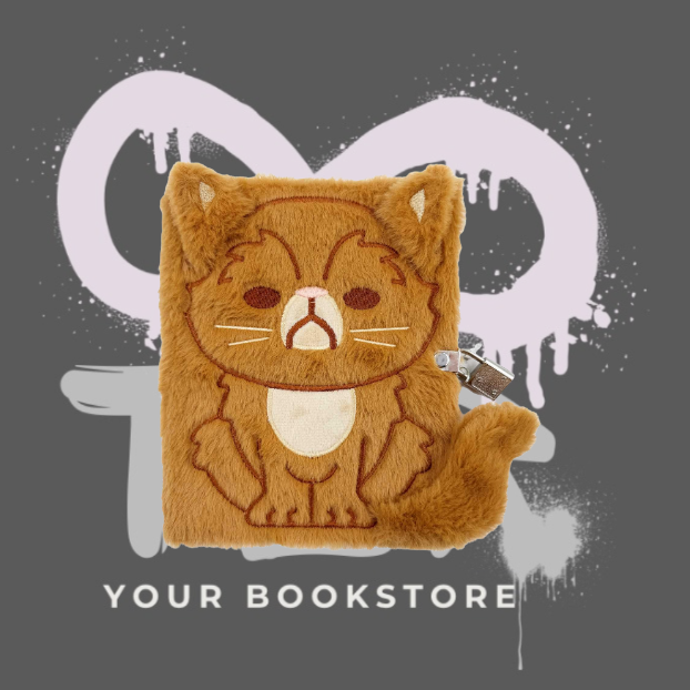 Harry Potter: Crookshanks - Plush Lock & Key Diary