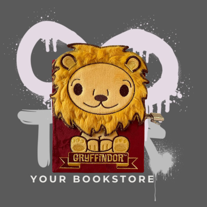 Harry Potter - Gryffindor Plush Lock & Key Diary
