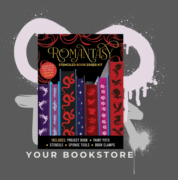 Romantasy Stenciled Book Edges Kit - ENG