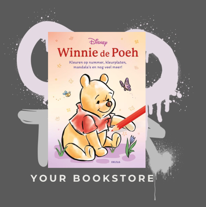 Disney Winnie de Poeh - Kleuren op Nummer - Mandala's - Kleurboek