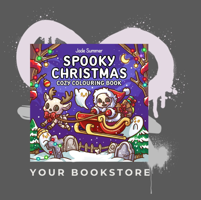 Cozy Colouring - Spooky Christmas - Jade Summer