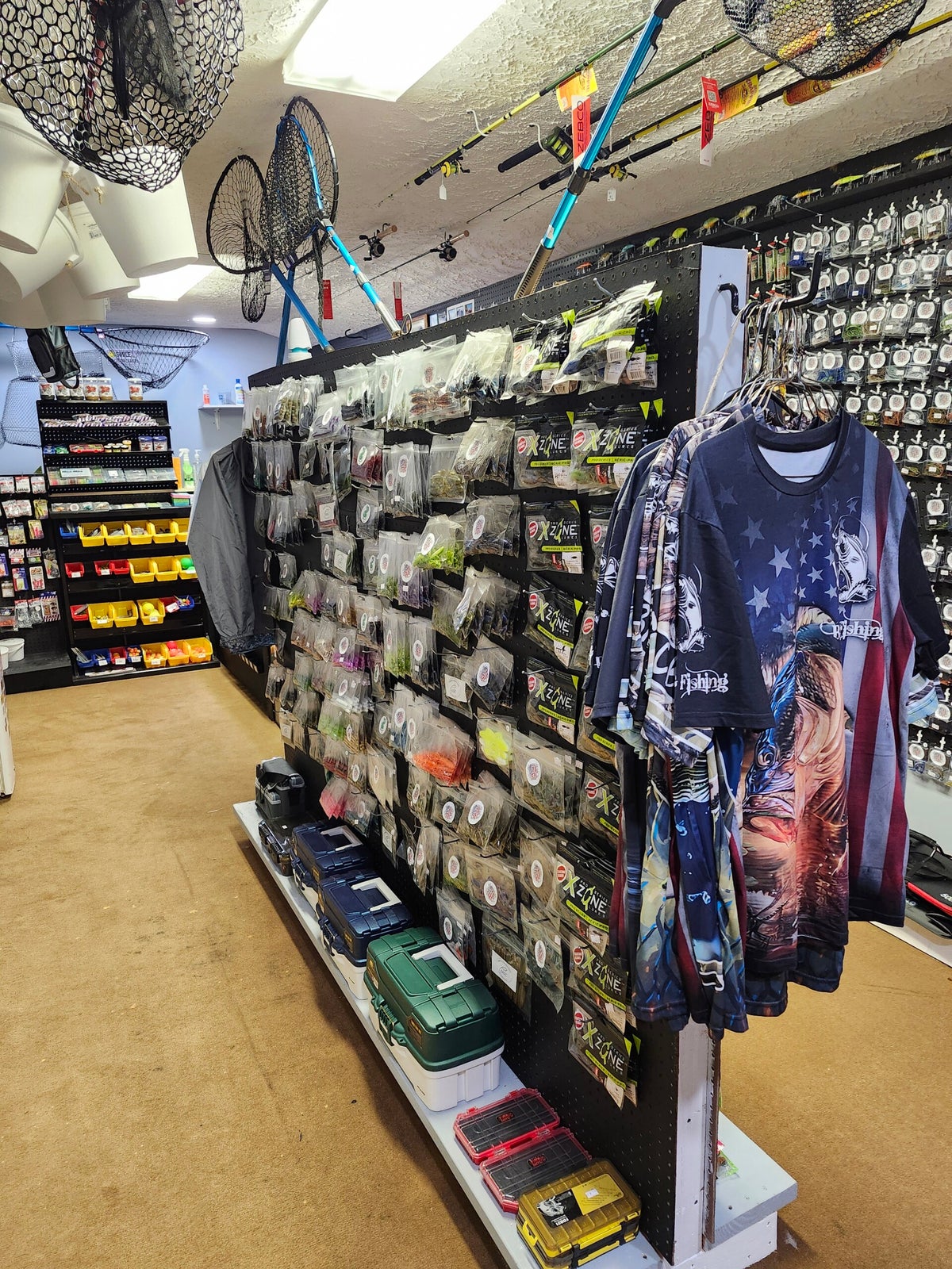 big box fishing supply stores Plano Hip Roof Tackle w-6-Trays The iconic product line now upgraded features a top entrance bulk storage compartment for full access without compromise to tools and gear Bub's Tackle Box