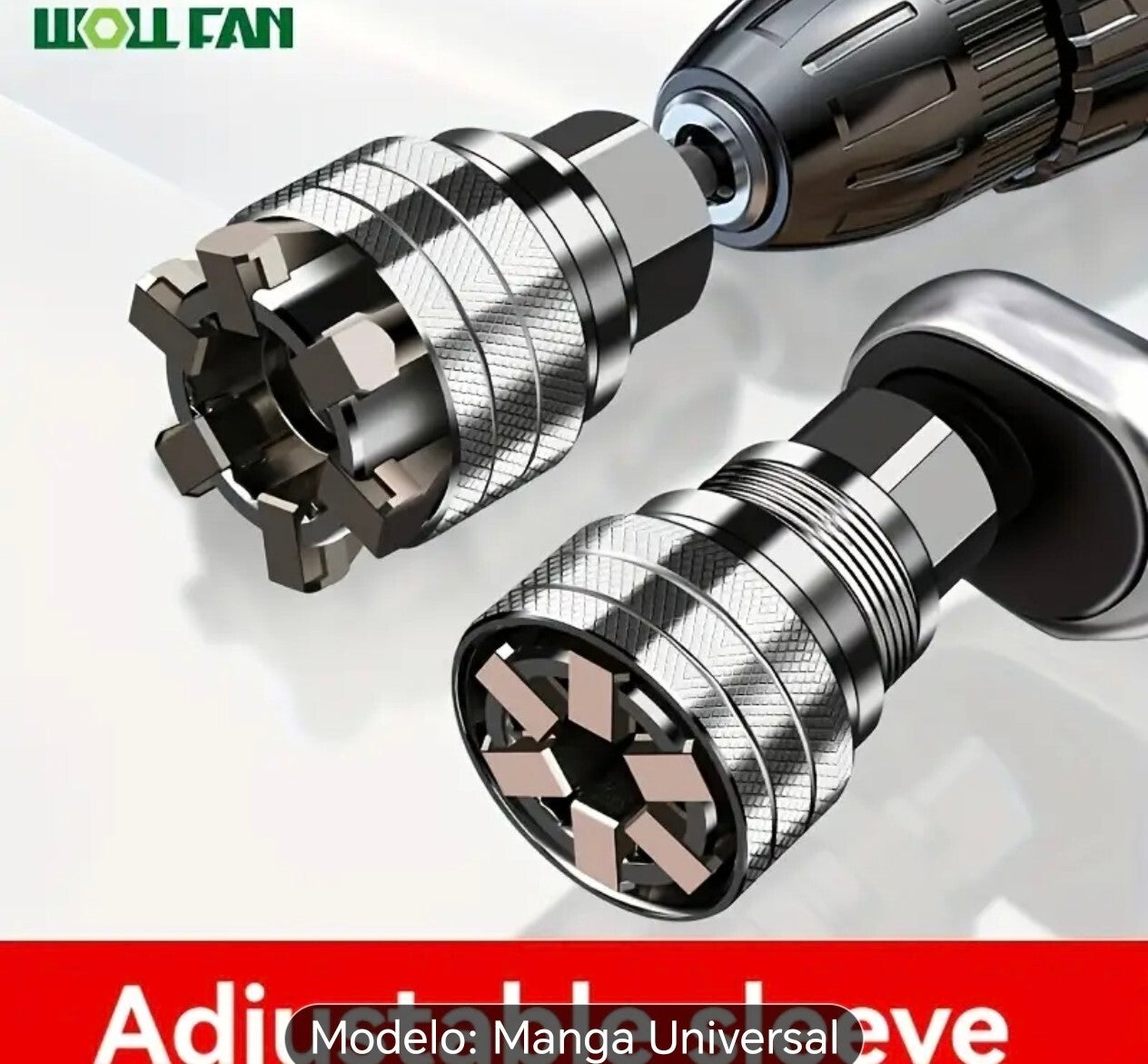 Llave de impacto ajustable