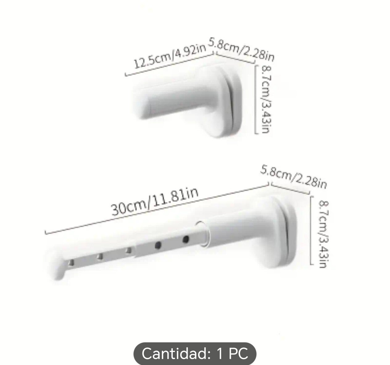 Perchero plegable de viaje para ropa