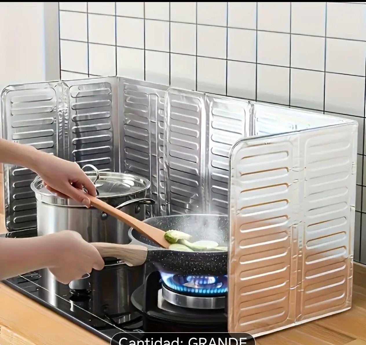 Protector de salpicadura de cocina