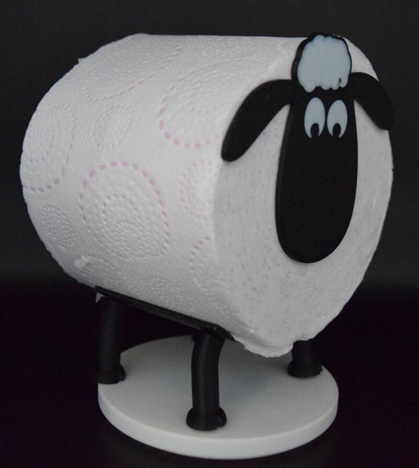 Toiletrolhouder Schaap haar