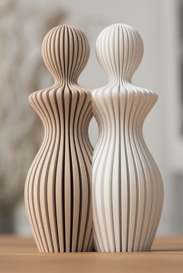 Familie gezinbeeldje koppel 2 vrouwen 13cm