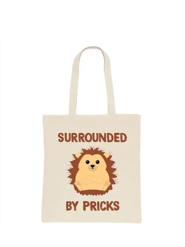 Surrounded By Pricks - Tote Bag