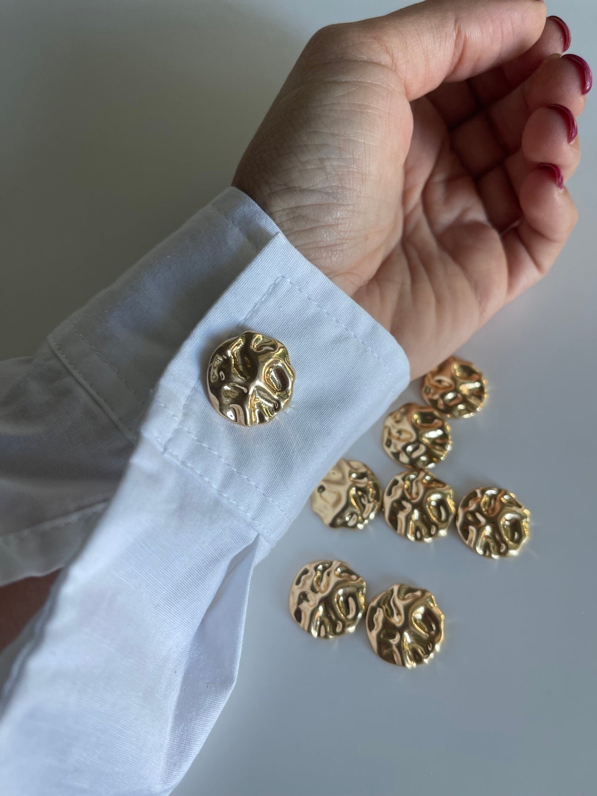 BARTMANXC Mercatino: Gemelli E Copribottoni ORO 750, 18K, 16 Grammi - Foto 10