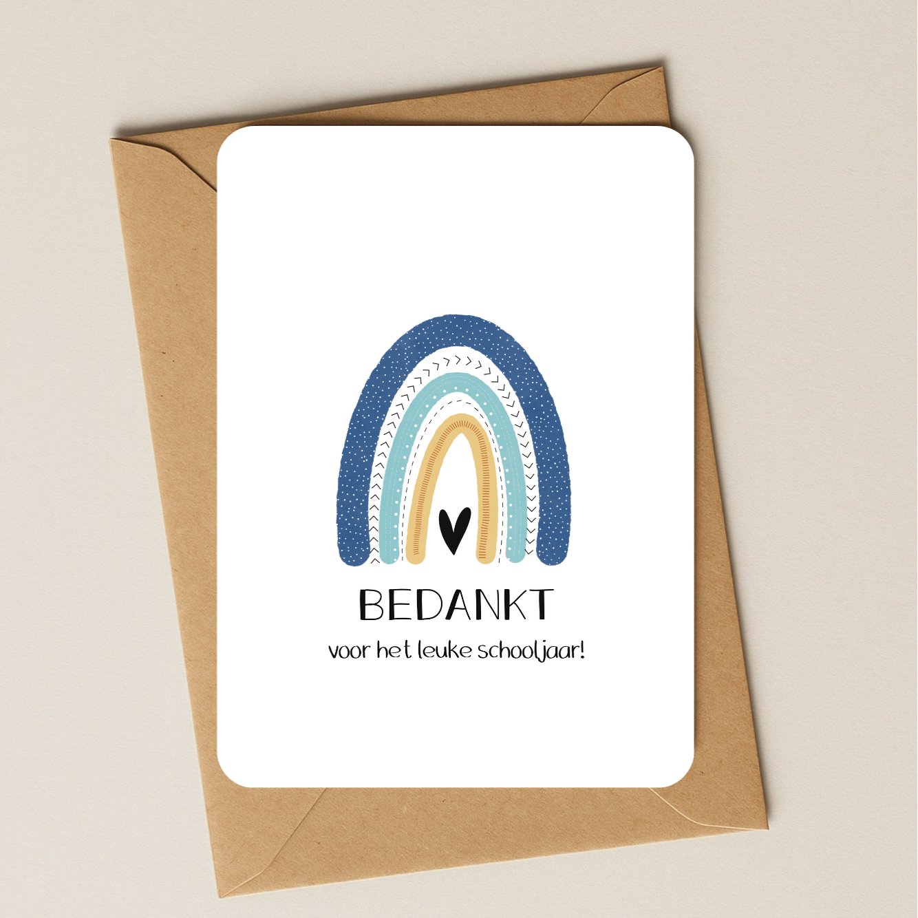 Bedankt - Schooljaar 1