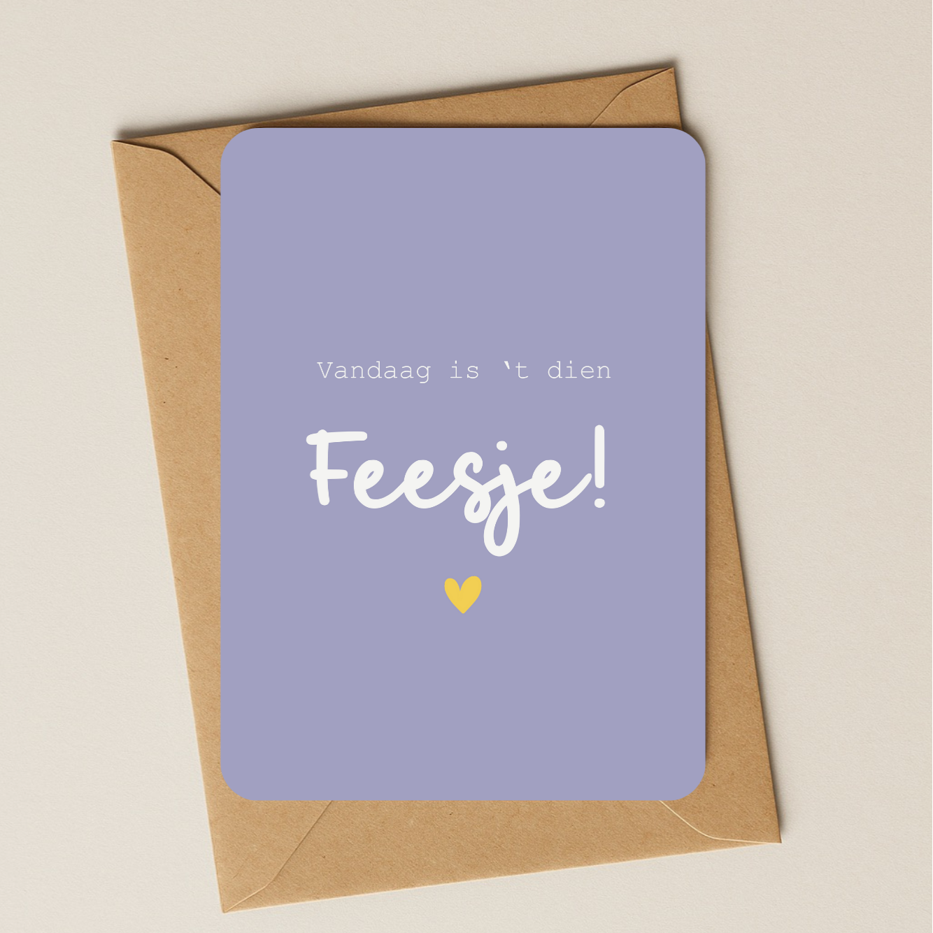 Verjaardag - Feesje paars