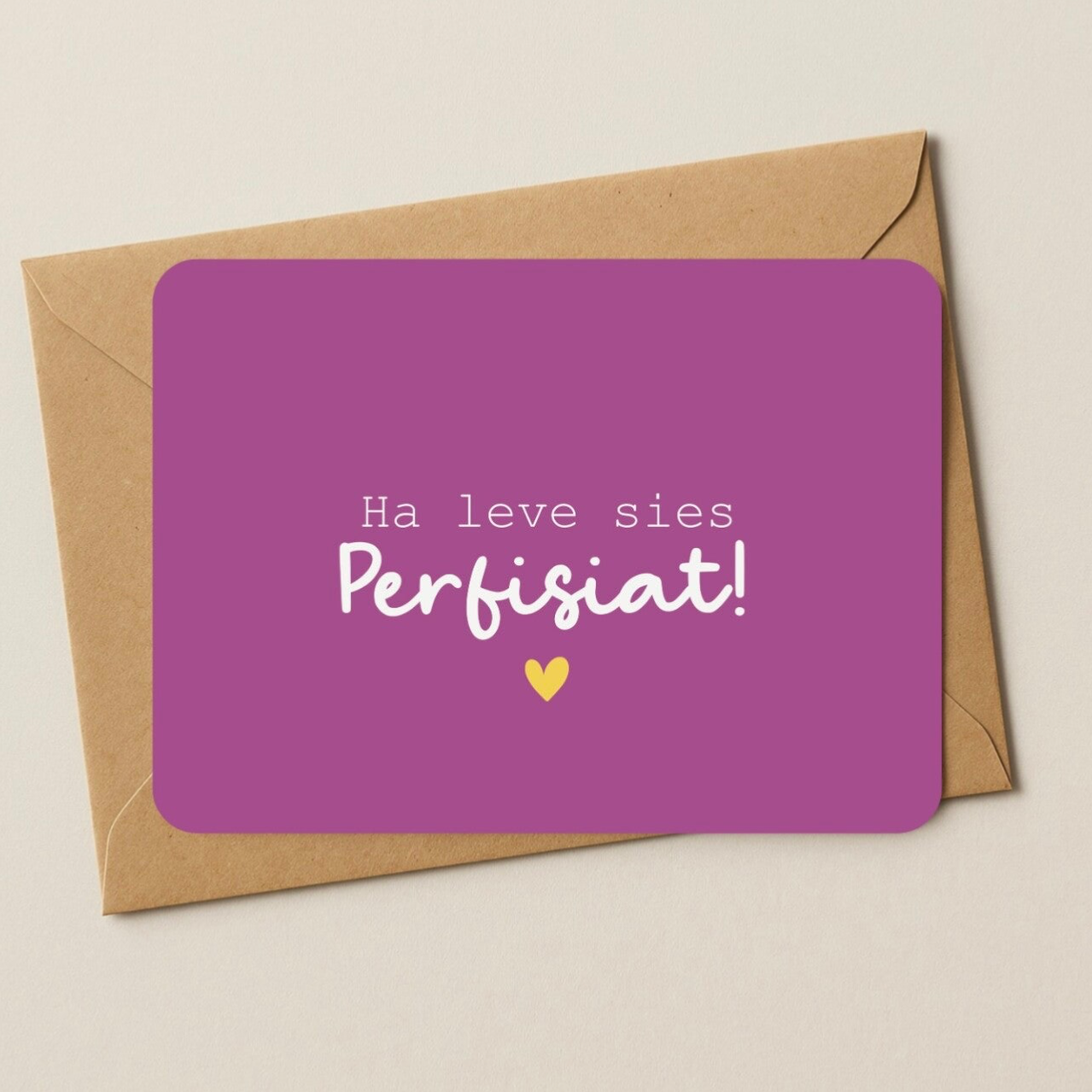 Verjaardag - Ha leve sies, perfisiat! 1