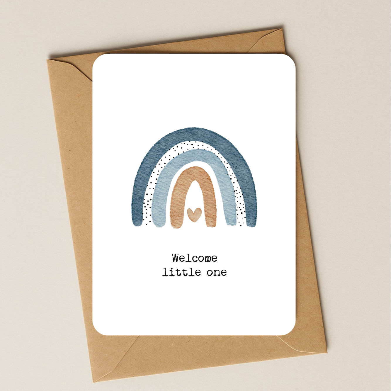 Baby - Welcome little one blauw