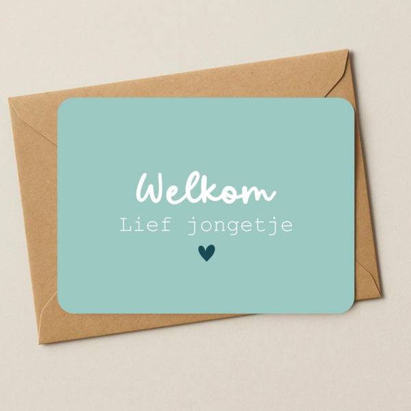 Baby - Welkom lief jongetje