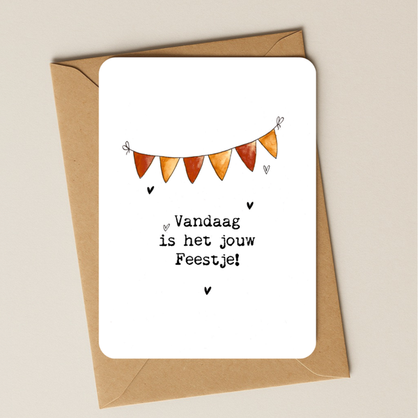Verjaardag - Vandaag is het jouw feestje!