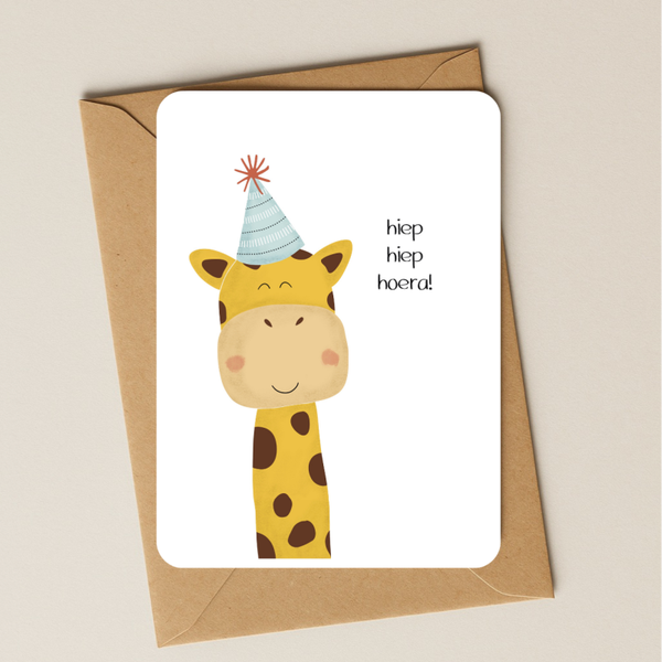 Verjaardag - Giraf