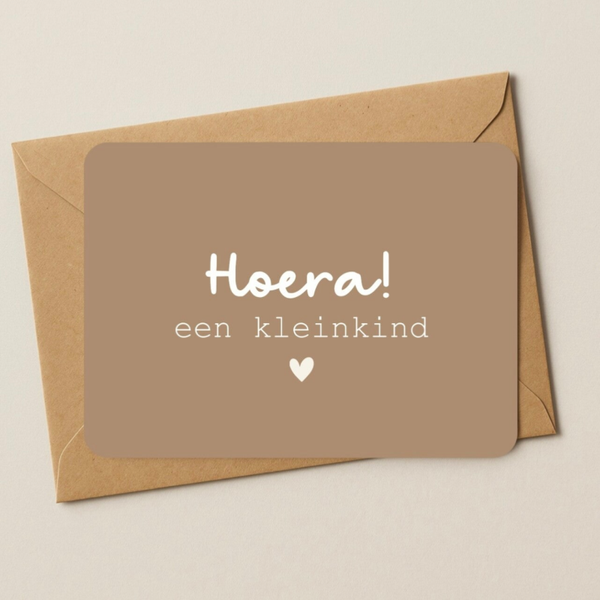 Baby - Hoera! Een kleinkind