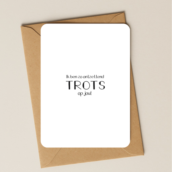 Lief - Ik ben zo trots op jou!