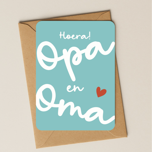 Baby - Opa en oma bl