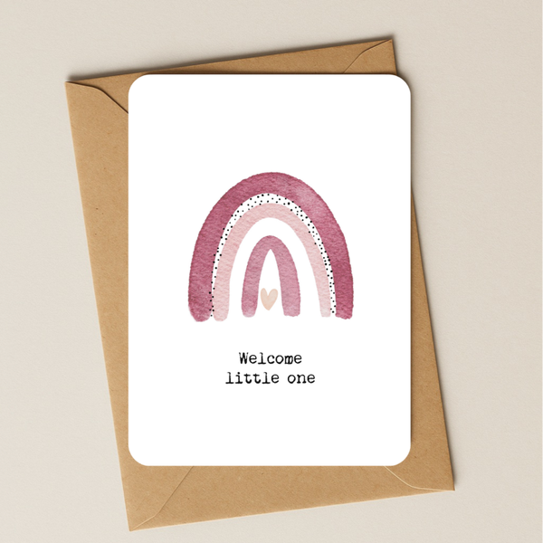 Baby - Welcome little one roze