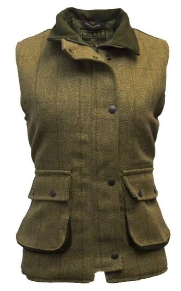 Ladies derby tweed bayston shooting gilet