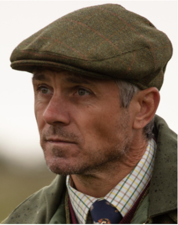 Derby Tweed Cambridge Flat Cap- dark sage