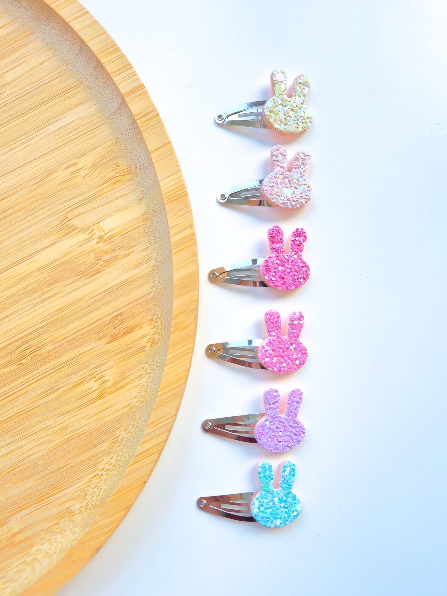 Paashaas glitter Klikklak Klippies