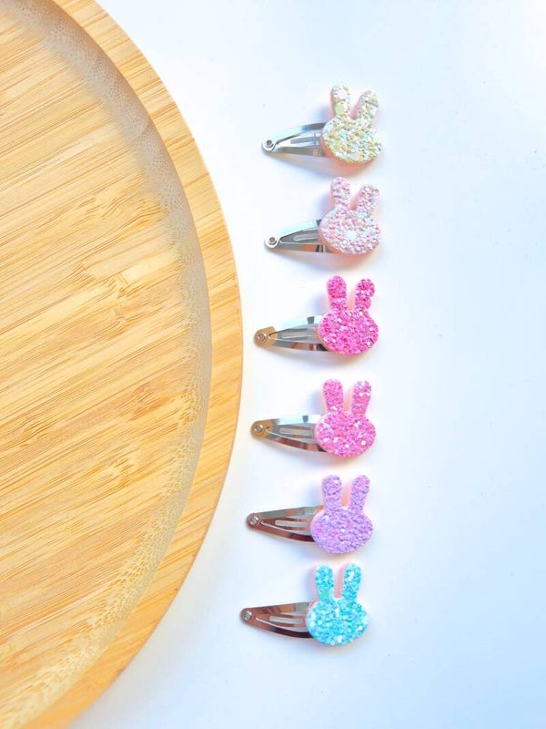 Paashaas glitter Klikklak Klippies