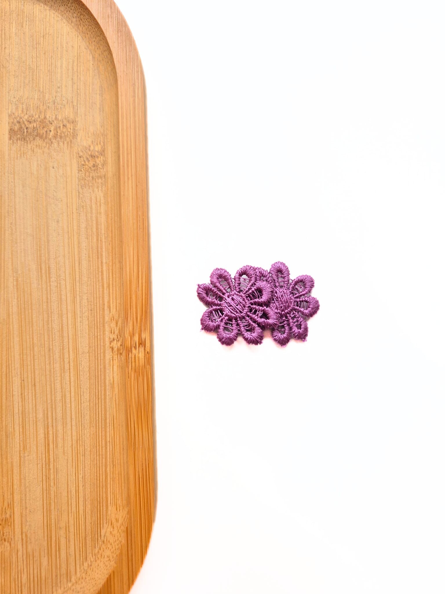 Anti-slip Klippie Bloem Aubergine