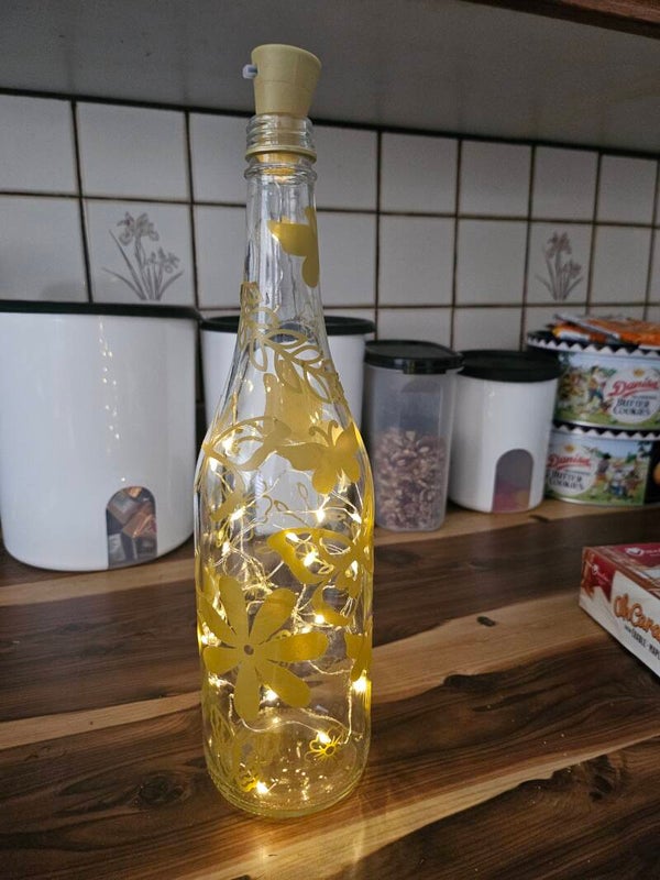 Bouteille lumineuse