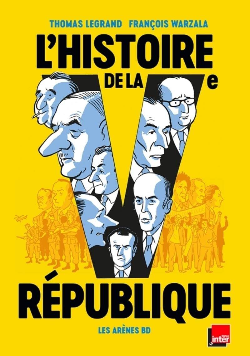 l'histoire de la 5ème république en BD