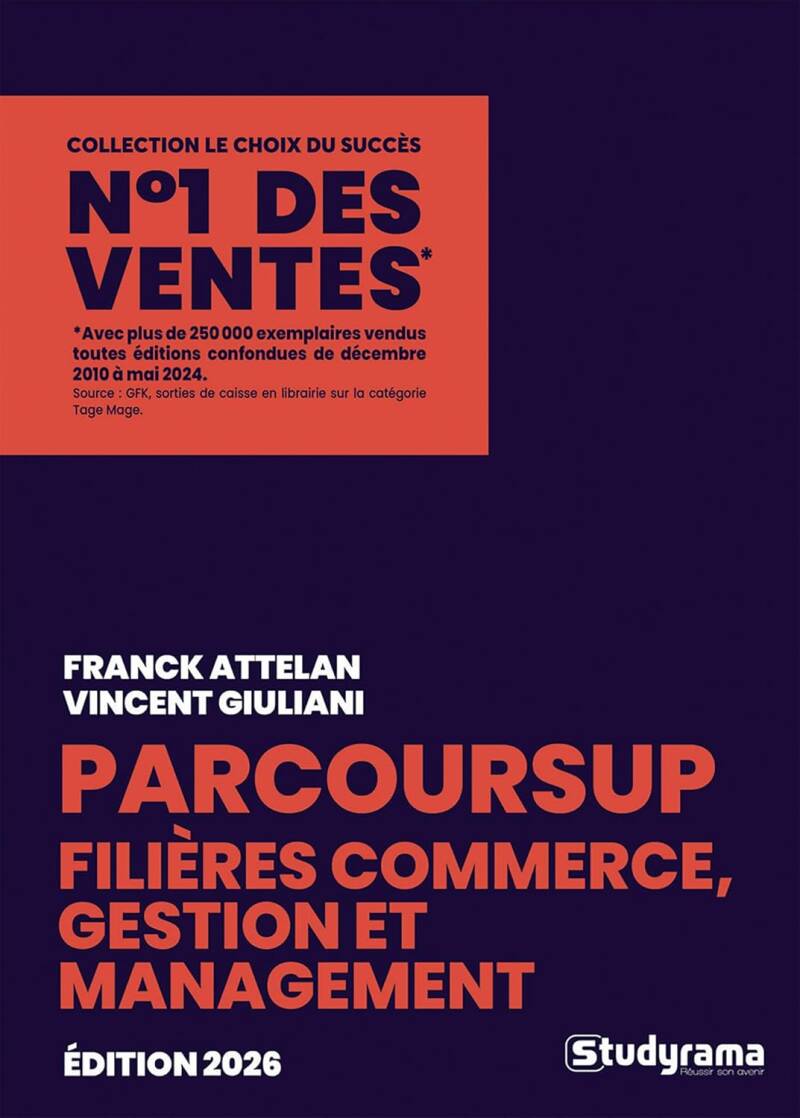 parcoursup commerce management gestion