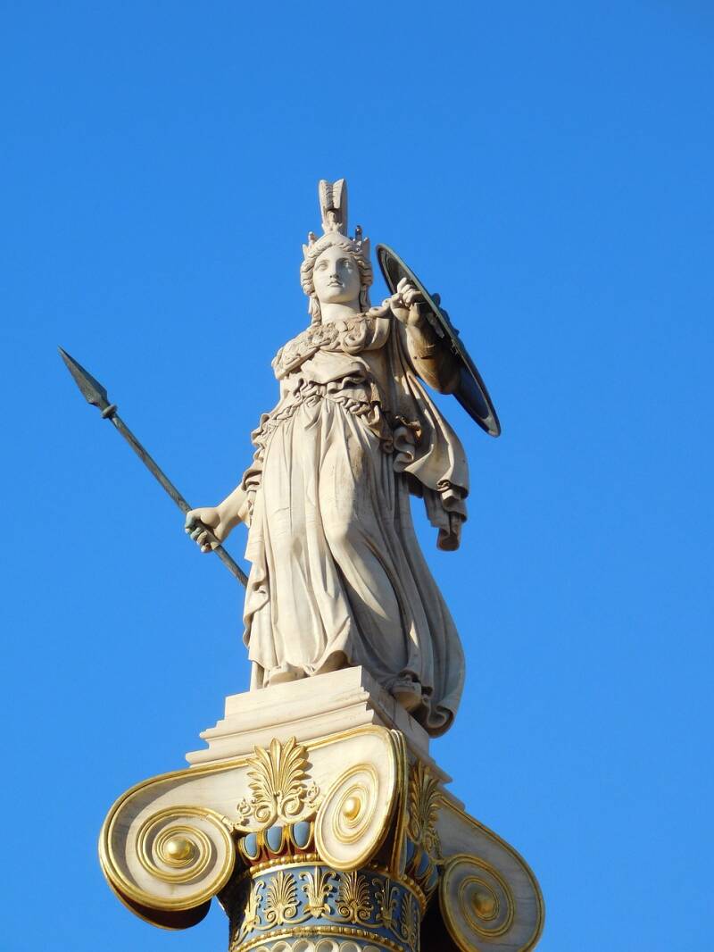 Statue de la déesse Athéna