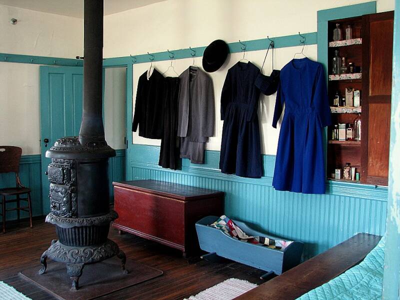 L'intérieur d'une ferme amish