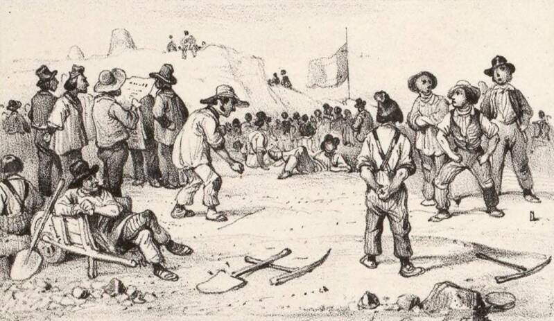 Ateliers nationaux (Illustration de Victor Adam)