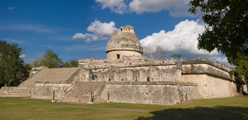L'observatoire astronomique de Chichén Itzá.