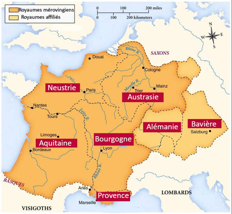 le monde mérovingien