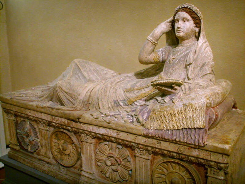 Sarcophage étrusque de Letitia Saeianti,