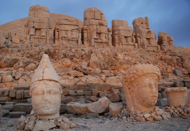 statue du Mont Nemrod (Nemrut Dağı)