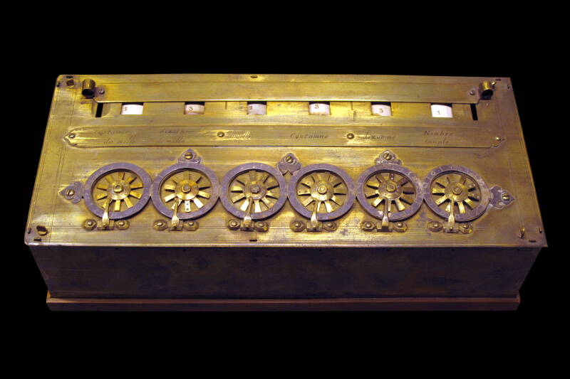 Pascaline, la machine à calculer de Pascal