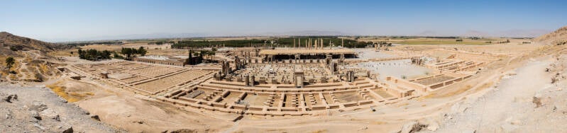 Les ruines de persépolis 