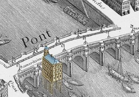 La pompe de la Samaritaine sur le pont Neuf